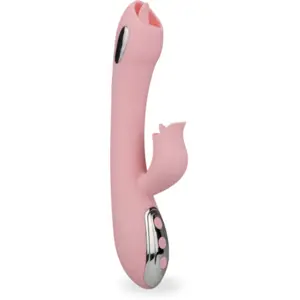 Vibromasseur rabbit avec électrostimulation Love Shock pas cher