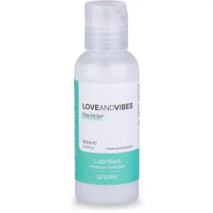 Lubrifiant LOVE AND VIBES effet sperme 60ml pas cher