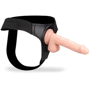 LOVE AND VIBES Gode ceinture ventousable 16,5cm Cody pas cher