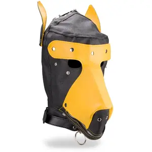 Cagoule De Chien En Néoprène Tête Colorée - Puppy Play Kinky - Neuf - Pour Adulte Unisexe