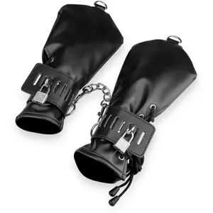 LOVE AND VIBES Gants de contrainte en similicuir pas cher