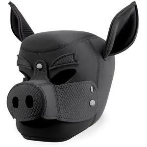 Cagoule de cochon en néoprène