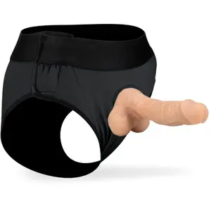 LOVE AND VIBES Gode ceinture creux en silicone 16,5cm Manfred