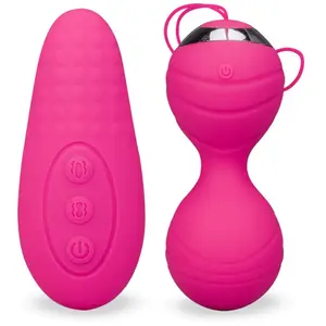Boules de geisha et télécommande vibrantes Vibromasseur à distance pou...