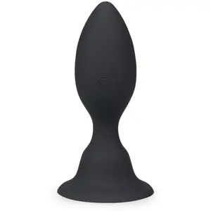 LOVE AND VIBES Plug anal vibrant flexible à ventouse