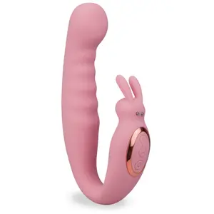 LOVE AND VIBES Vibromasseur courbé point G Sweet Bunny pas cher