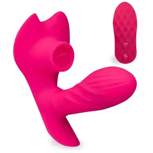Culotte vibrante spécial cunni et gode chauffant Vibromasseur pour fem...