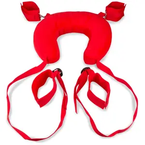 LOVE AND VIBES Menottes bondage chevilles et poignets avec coussin