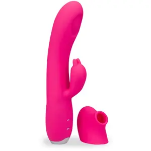 LOVE AND VIBES Vibro rabbit point G stimulateur clito