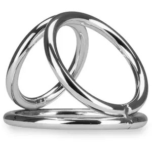 LOVE AND VIBES Triple cockring en inox HoldyVendu parlove-and-vibes