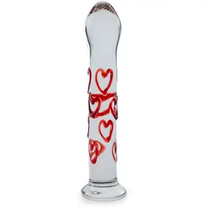 Gode godemichet en verre Heart Bubble gode vaginal ou anal homme ou fe...Vendu parlove-and-vibes