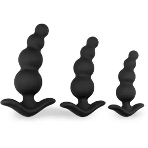 LOVE AND VIBES Set de 3 plugs chapelets anaux Simon