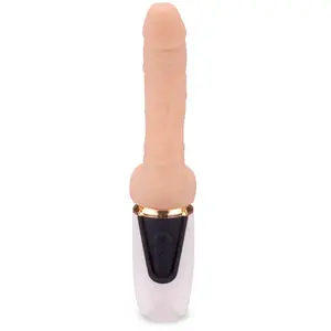 Gode godemichet vibrant télescopique et chauffant Gabriel gode vaginal... pas cher