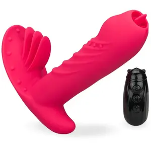 Culotte vibrante et rotative télécommandée Mandy Vibromasseur pour fem... pas cher