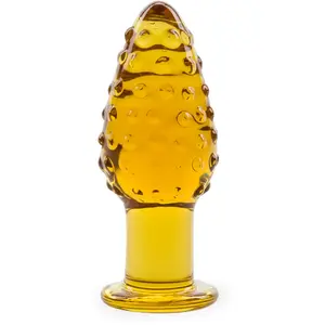 LOVE AND VIBES Plug anal en verre Pineapple pas cher