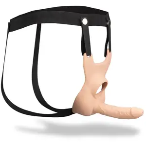 LOVE AND VIBES Gode ceinture harnais double pénétration