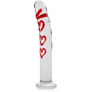 LOVE AND VIBES Gode godemichet en verre Amorous gode vaginal ou anal homme ou femme