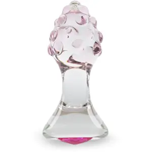 LOVE AND VIBES Plug anal en verre Jewel pas cher