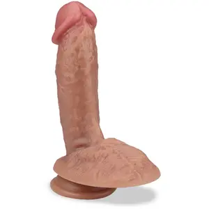 Gode godemichet ventouse très réaliste 19,5cm Platinum gode vaginal ou...Vendu parlove-and-vibes