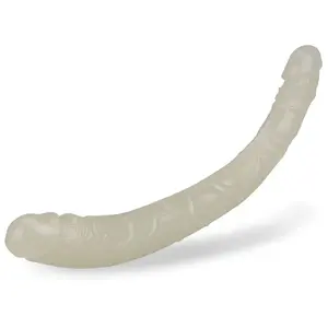 Double gode phosphorescent 37,0cm Lumino gode vaginal ou anal homme ou...