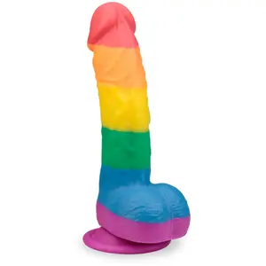 Gode godemichet ventouse courbé réaliste Pride gode vaginal ou anal ho...
