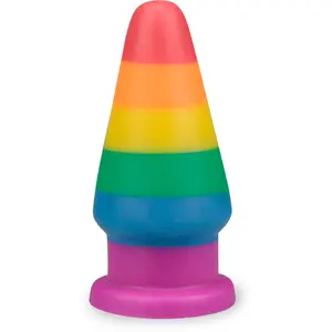 LOVE AND VIBES Plug anal diamètre XL Pride