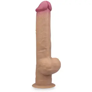 Gode godemichet ventouse silicone double couche à poignée 33,0cm gode ...Vendu parlove-and-vibes