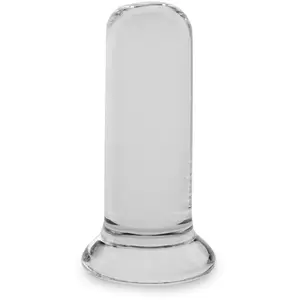 LOVE AND VIBES Plug anal en verre 9,5 cm pas cher