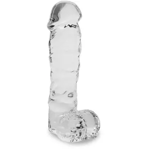 Gode godemichet en verre réaliste Leo gode vaginal ou anal homme ou fe...