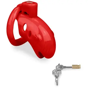 LOVE AND VIBES Cage de chasteté en PVC Whaly pas cher
