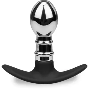 LOVE AND VIBES Plug anal acier et silicone Smash pas cher