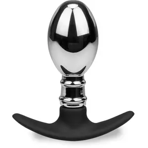 LOVE AND VIBES Plug anal acier et silicone Smash
