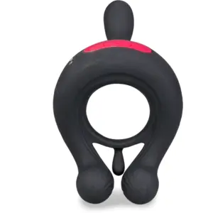 LOVE AND VIBES Anneau cockring vibrant stimulateur de clitoris Saturne