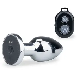 Plug anal métal rosebud vibrant télécommandé Orion pas cher