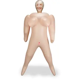 LOVE AND VIBES Poupée gonflable granny vagin anus