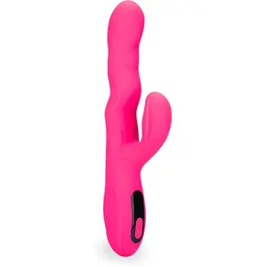 Vibromasseur rabbit ondulations et vibrations Euphoria pas cher