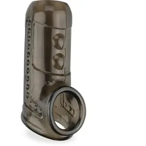 Gaine de pénis ouverte avec anneau testiculaire Aston - Cockring penie... pas cher