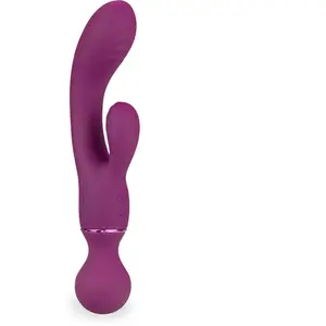 Sextoy 2-en-1 vibromasseur rabbit et wand Fusion pas cher