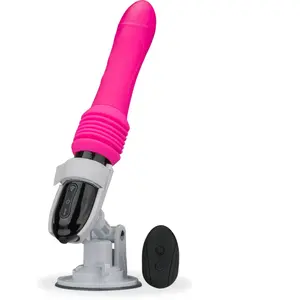 Vibromasseur va-et-vient avec ventouse amovible ThrustyPop pas cher