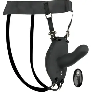 Gode ceinture vibrant convertible et télécommandé Alluria pas cher