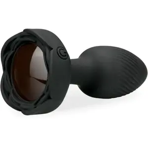 Bijou anal silicone vibrant et lumineux BlissLight