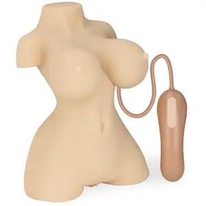 Poupée sexuelle buste masturbateur vagin aspirant et fonction vocale V...
