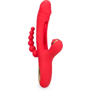LOVE AND VIBES Vibromasseur rabbit fllapping triple stimulation FireworksVendu parlove-and-vibes