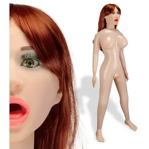 LOVE AND VIBES Poupée gonflable premium rousse yeux verts Leana
