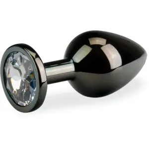 LOVE AND VIBES Bijou anal rosebud gun metal M 88g - 6 colorisVendu parlove-and-vibes