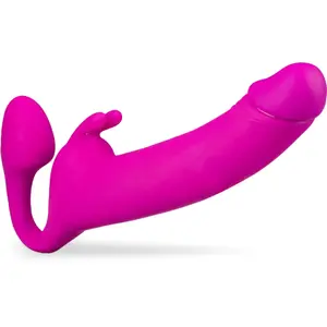 LOVE AND VIBES Strap-on vibrant et percuteur Sky