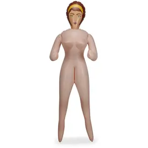 Poupée gonflable brune aux yeux verts Yamina