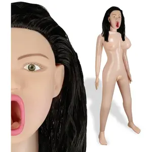 Poupée gonflable premium brune yeux verts Ruth pas cher