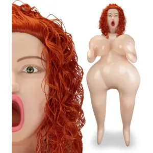 Poupée gonflable curvy rousse tête 3D suceuse NikitaVendu parlove-and-vibes