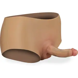 LOVE AND VIBES Culotte faux pénis courbé en silicone 14,0cm Rufus